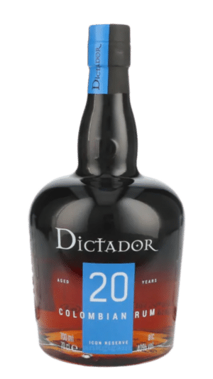 NV-Dictador 20 Y. Rum Giftbox incl. 2 Glasses