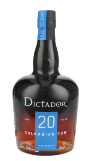 NV-Dictador 20 Y. Rum Giftbox incl. 2 Glasses