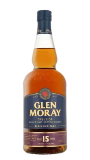 NV-Glen Moray 15 Y. Single Malt Whisky