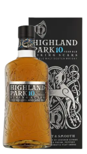 NV-Higland Park Viking Scars 10 Y. Single Malt Whisky