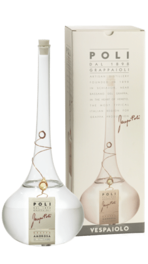 NV-Jacopo Poli Grappa Vespaiolo Amarosa di Settembre HALVE LITER