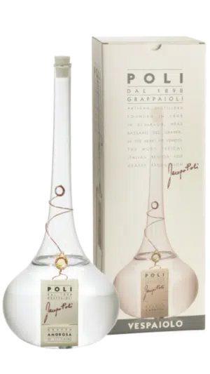 NV-Jacopo Poli Grappa Vespaiolo Amarosa di Settembre HALVE LITER
