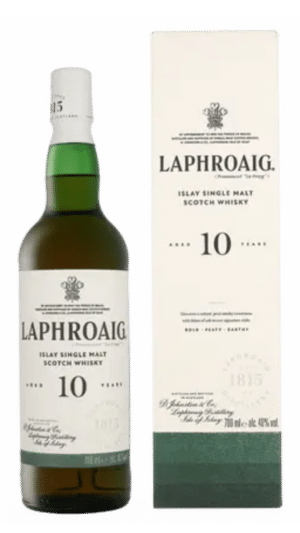 NV-Laphroiagh 10 Y. Single Malt Whisky