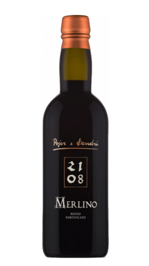 NV-Merlino Dolomiti Vino Liquoroso Rosso HALVE LITER