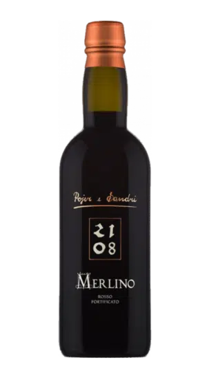 NV-Merlino Dolomiti Vino Liquoroso Rosso HALVE LITER