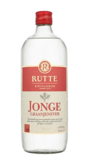 NV-Rutte Jonge Graanjenever HALVE LITER