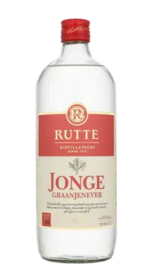 NV-Rutte Jonge Graanjenever HALVE LITER