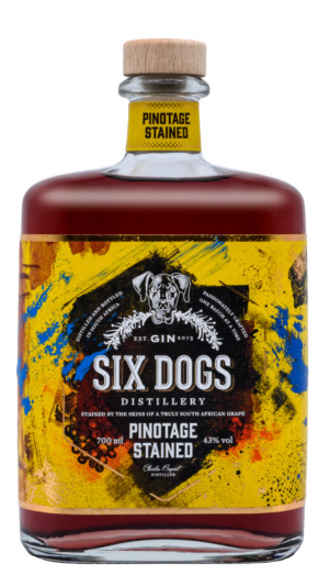 NV-Six Dogs Pinotage Stained Gin