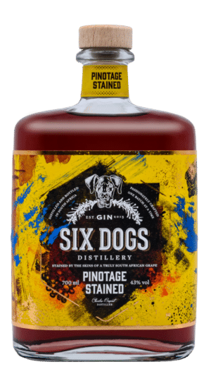 NV-Six Dogs Pinotage Stained Gin