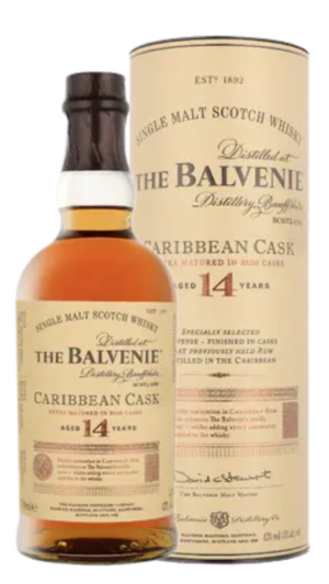 NV-The Balvenie 14 Y. Caribian Cask Single Malt Whisky