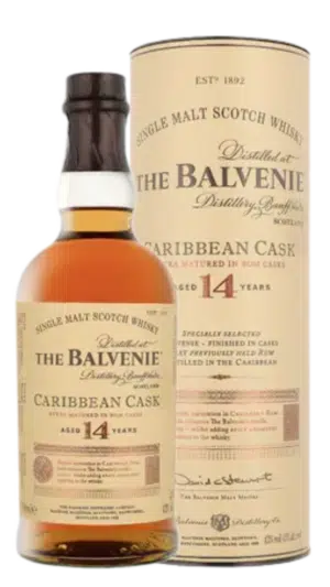 NV-The Balvenie 14 Y. Caribian Cask Single Malt Whisky