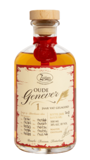 NV-Zuidam Oude Genever 1 Jr. HALVE LITER