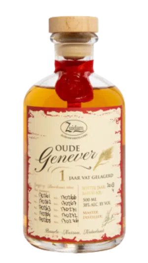 NV-Zuidam Oude Genever 1 Jr. HALVE LITER