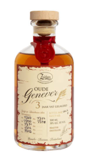 NV-Zuidam Oude Genever 3 Jr. HALVE LITER