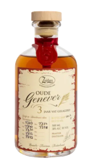 NV-Zuidam Oude Genever 3 Jr. HALVE LITER