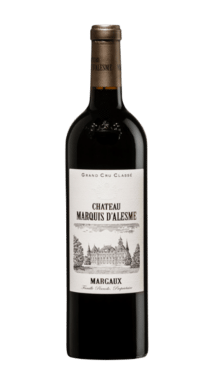 1989-Marquis d'Alesme Margaux 3eme Grand Cru Classe Rouge