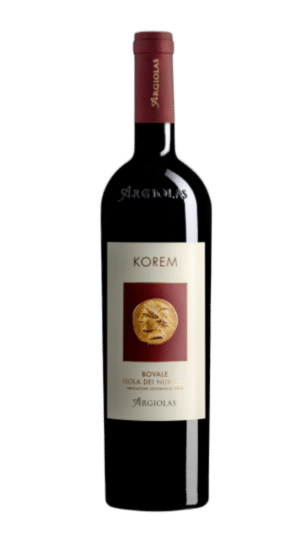 2022-Argiolas Bovale Isola dei Nuraghi Korem Rosso