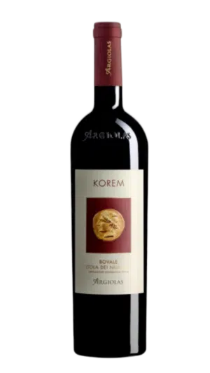 2022-Argiolas Bovale Isola dei Nuraghi Korem Rosso