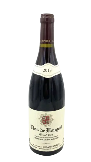 2013-Gerard Raphet Clos de Vougeot Bourgogne Rouge