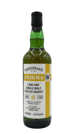 NV-Cadenhead Enigma Lowland 11 Y. Single Malt Whisky