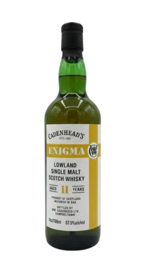 NV-Cadenhead Enigma Lowland 11 Y. Single Malt Whisky
