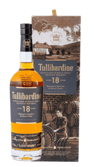 NV-Tullibardine 18 Y. Single Malt Whisky