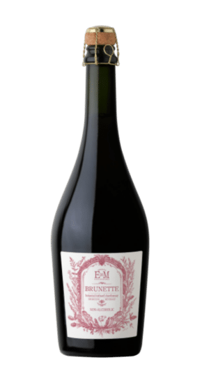 NV-Sparkling Non-Alcoholic Chardonnay 'Brunette' White