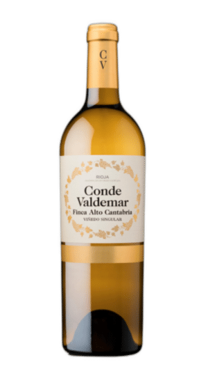 2023-Conde Valdemar Rioja Finca Alto Cantabria Vinedo Singular Blanco